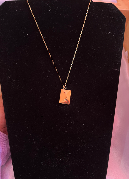 Love Note Locket Necklace