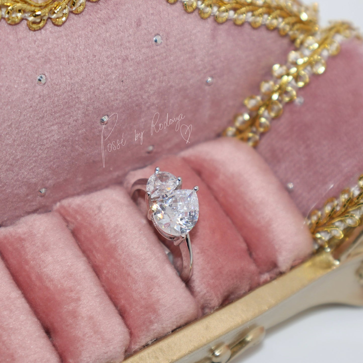 PEARTWIN Silver Ring