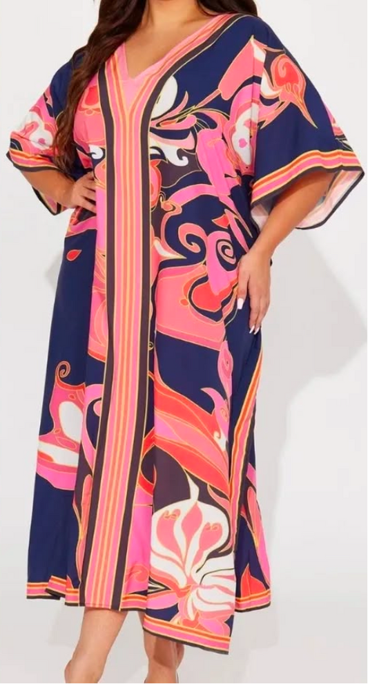 Kaftan Pink/Purple Combo