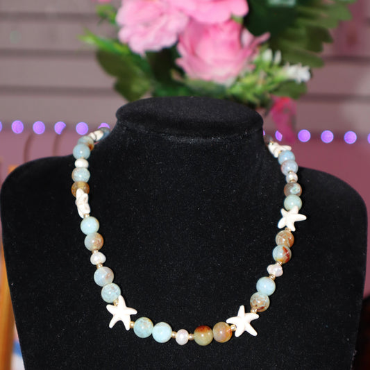 EARTH STAR Handmade Necklace