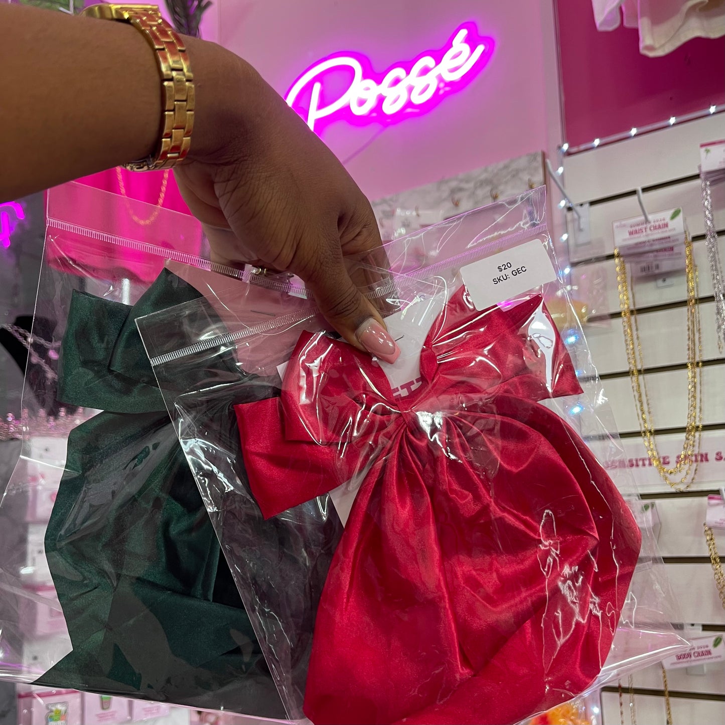 Girly Era Bow Hair Clip