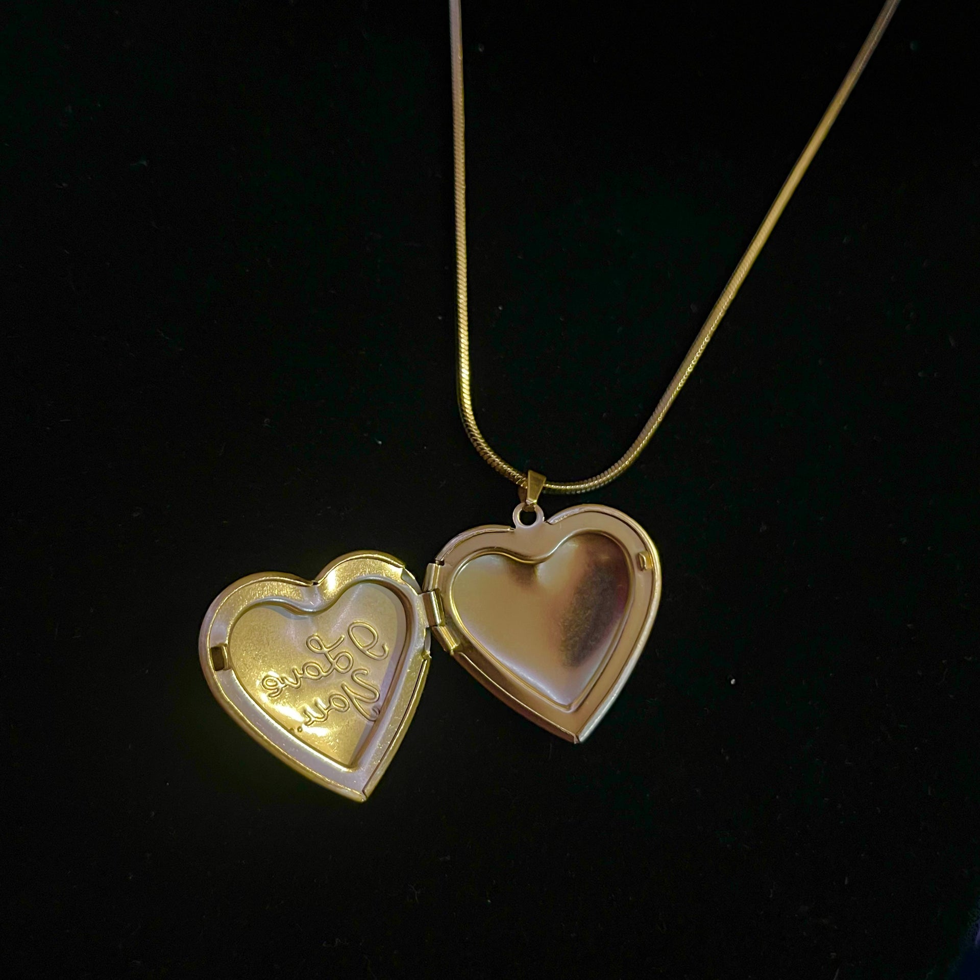 I LOVE YOU Locket Necklace