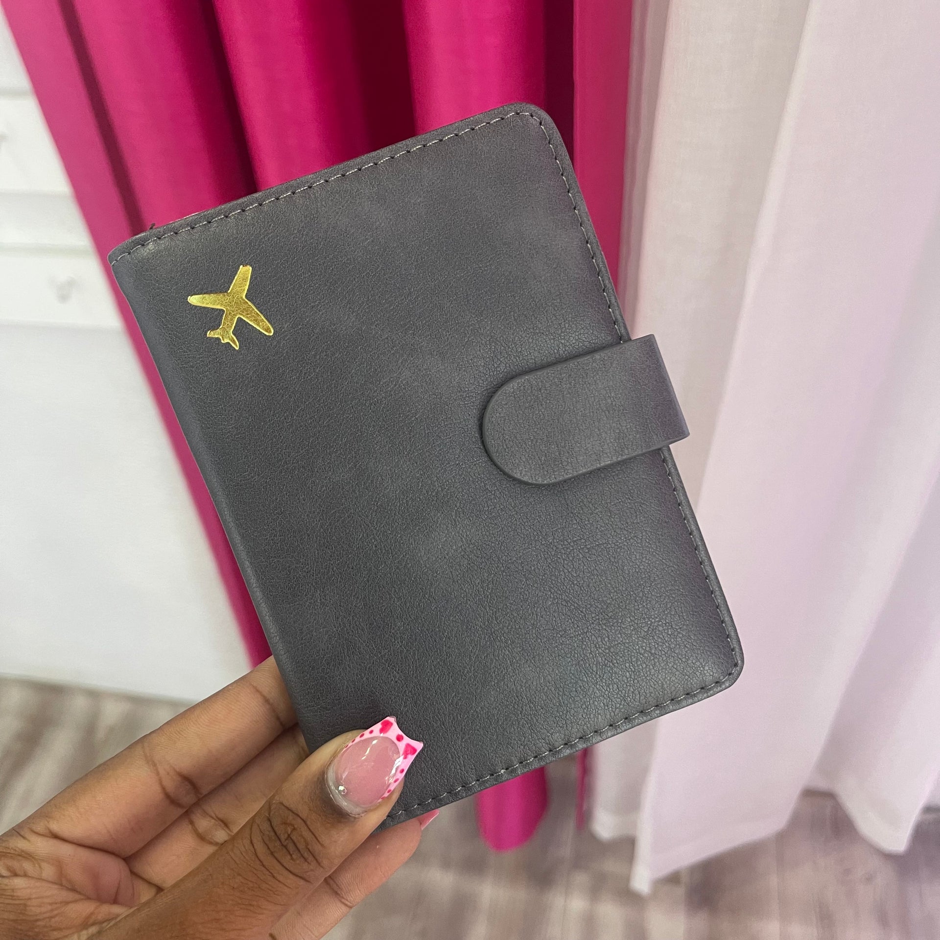 CATCHING FLIGHTS Passport Case