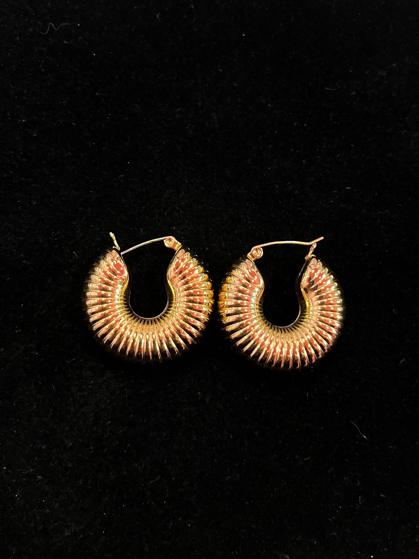 Shell Twist Hoops