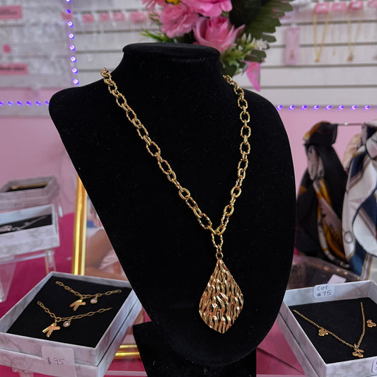 GOLDEN BRANCH Handmade Necklace