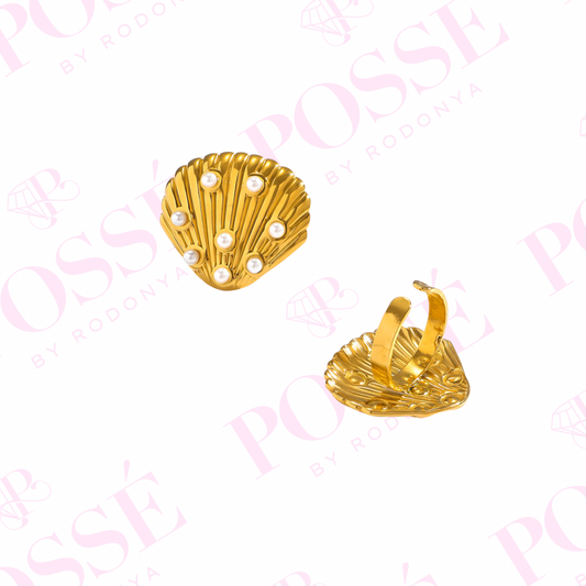 Pearl Oasis Adjustable Ring