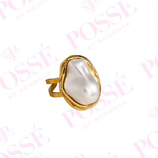 Golden Tide Adjustable Ring