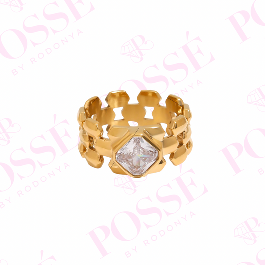 Diamond Drift Ring