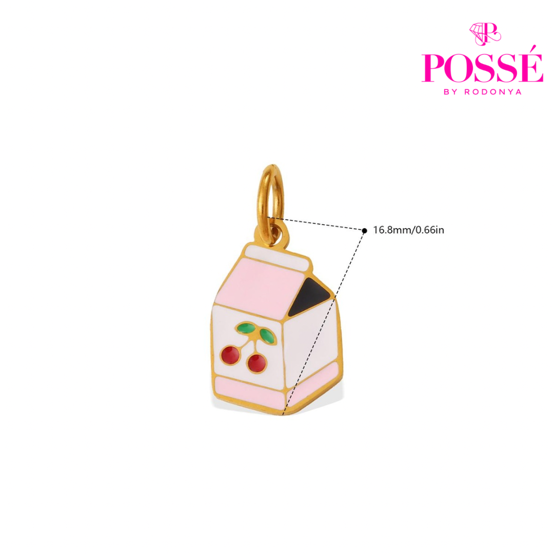 CHERRY MILK Charm