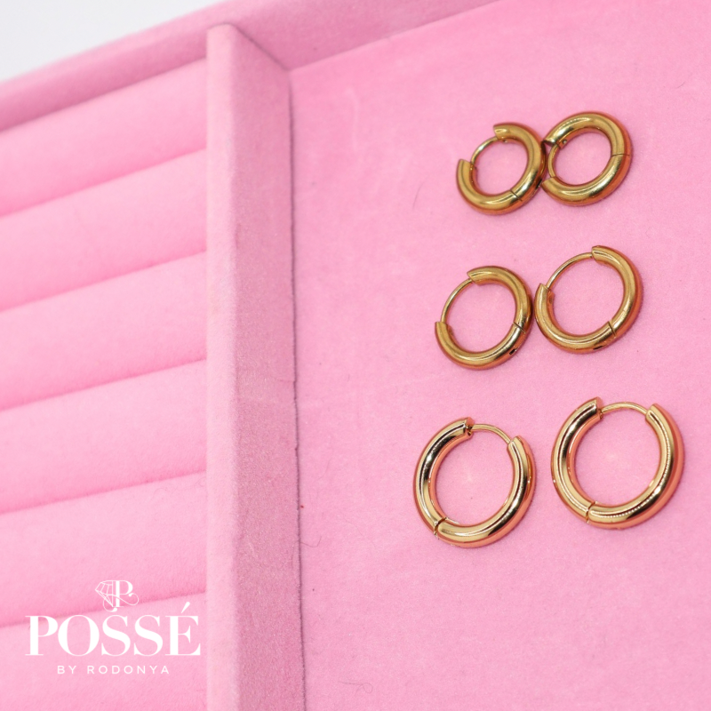 NINA Hoops Stack - 14mm, 16mm, 18mm