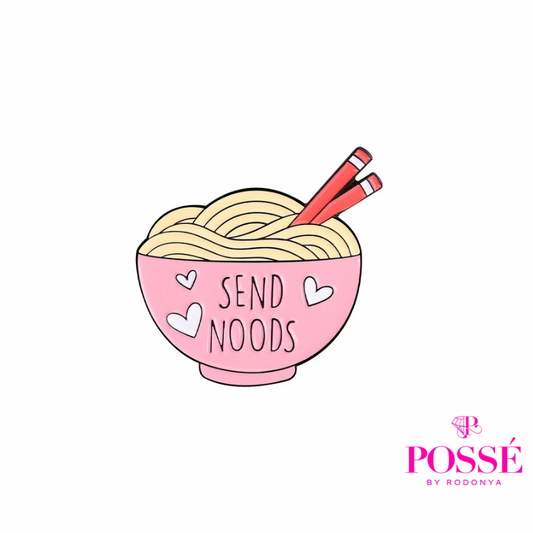 SEND NOODS Pin/Brooch