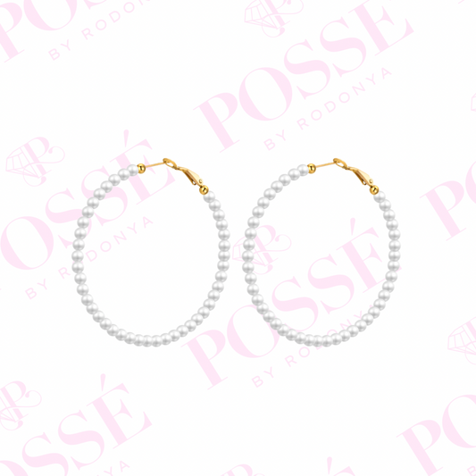 EVER PEARL HOOPS