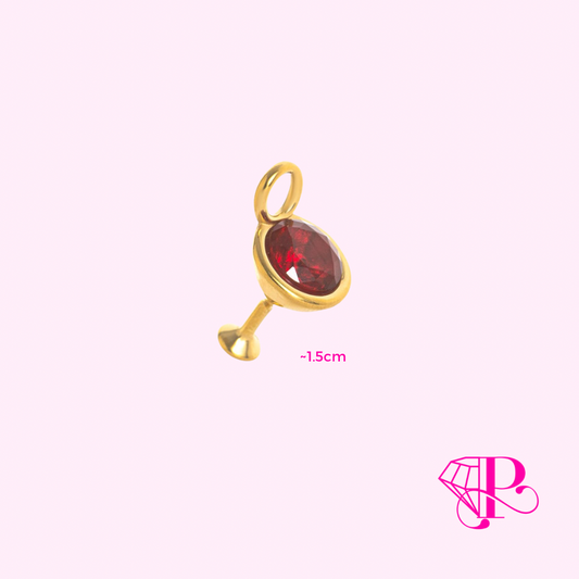 RED WINE Charm