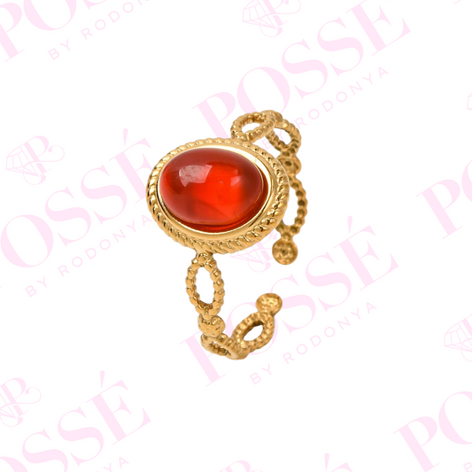 STAR FIRE Open Ring