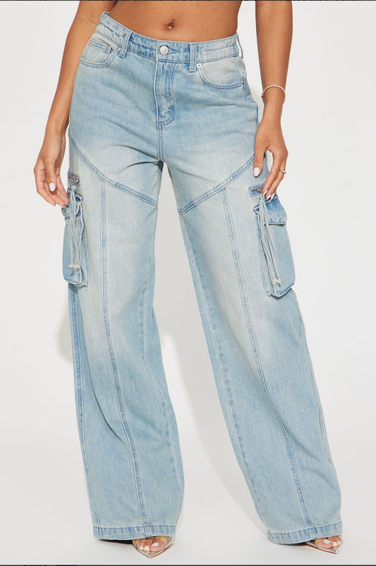 Cargo Straight leg jeans