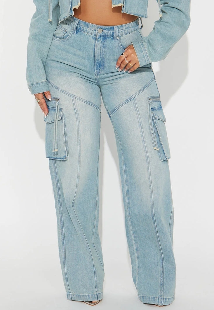 Cargo Straight leg jeans