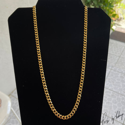 XXL Cuban Chain 23” silver