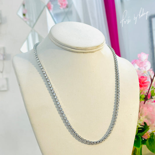 ICY BABE Tennis Necklace