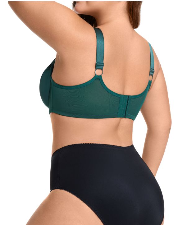 Miss Curvaty Green Mesh