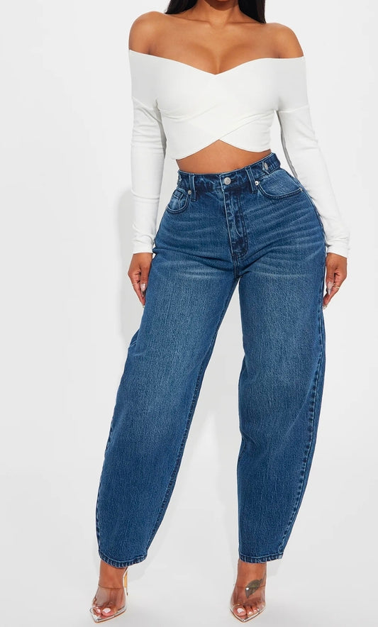 For The Record Taper Leg Jeans