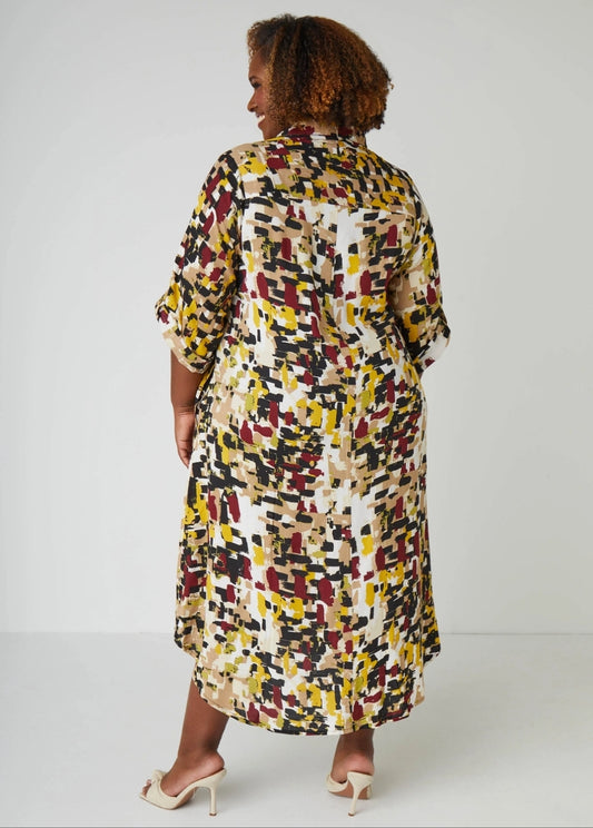 A Line shirt dress