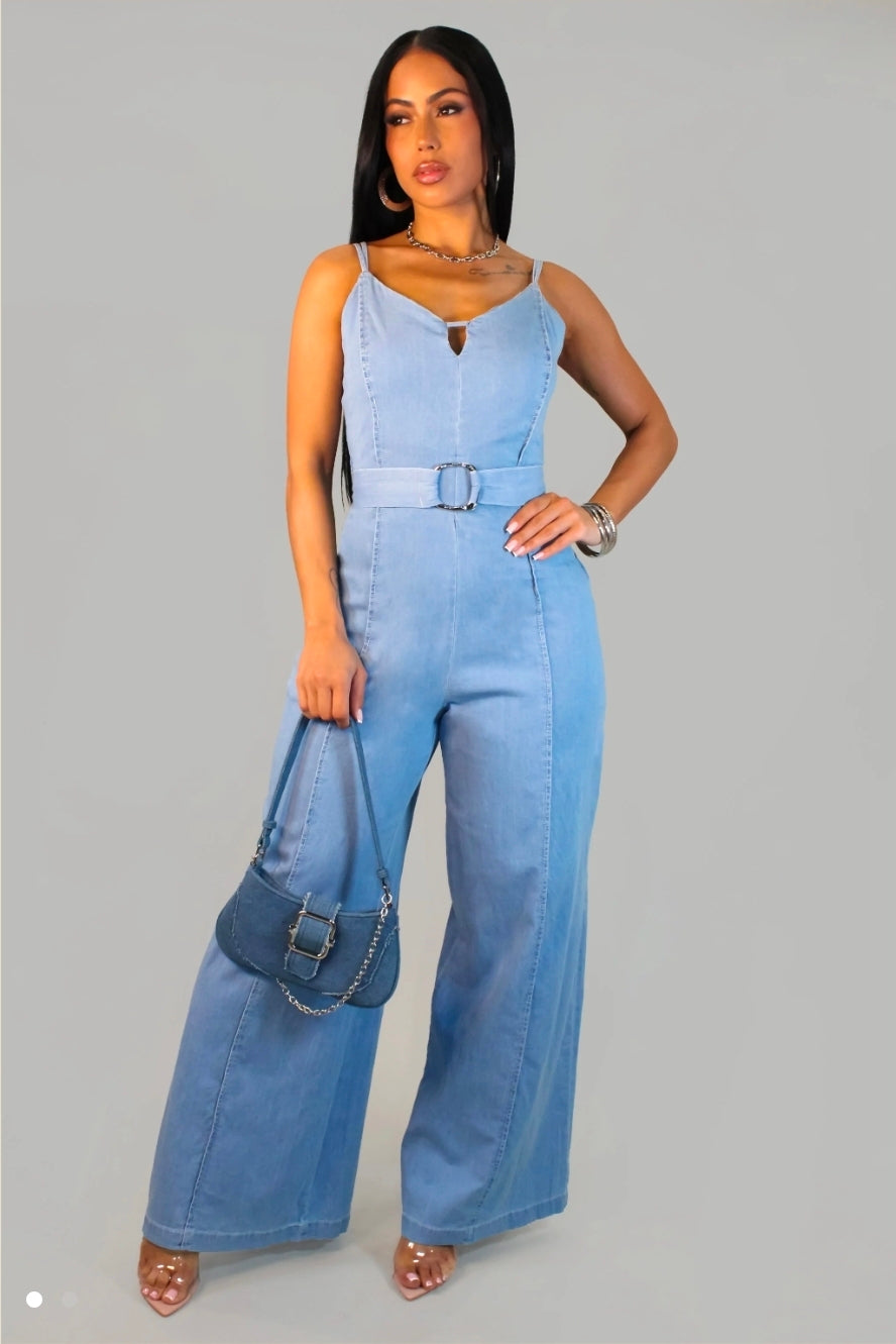 Vital Denim Jumpsuit