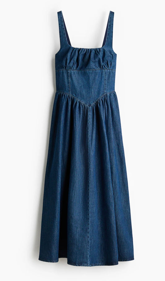 Denim Midi Dress