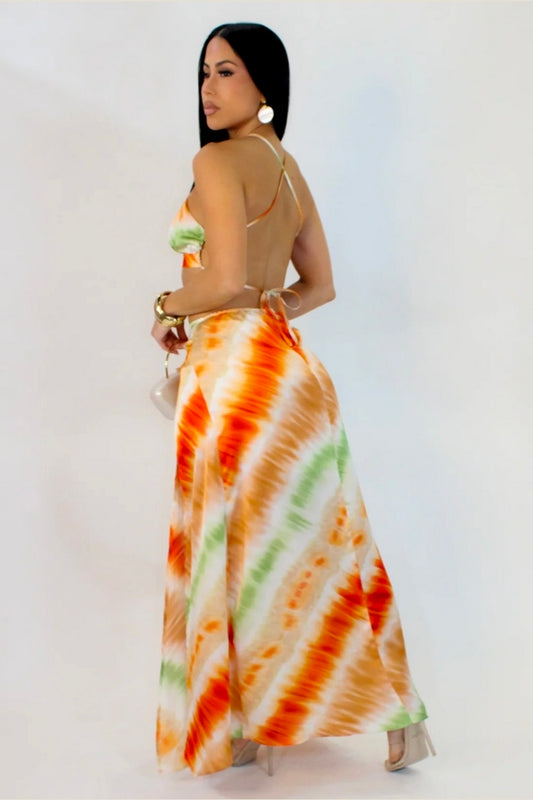 All Yours Skirt Set - Tie Dye