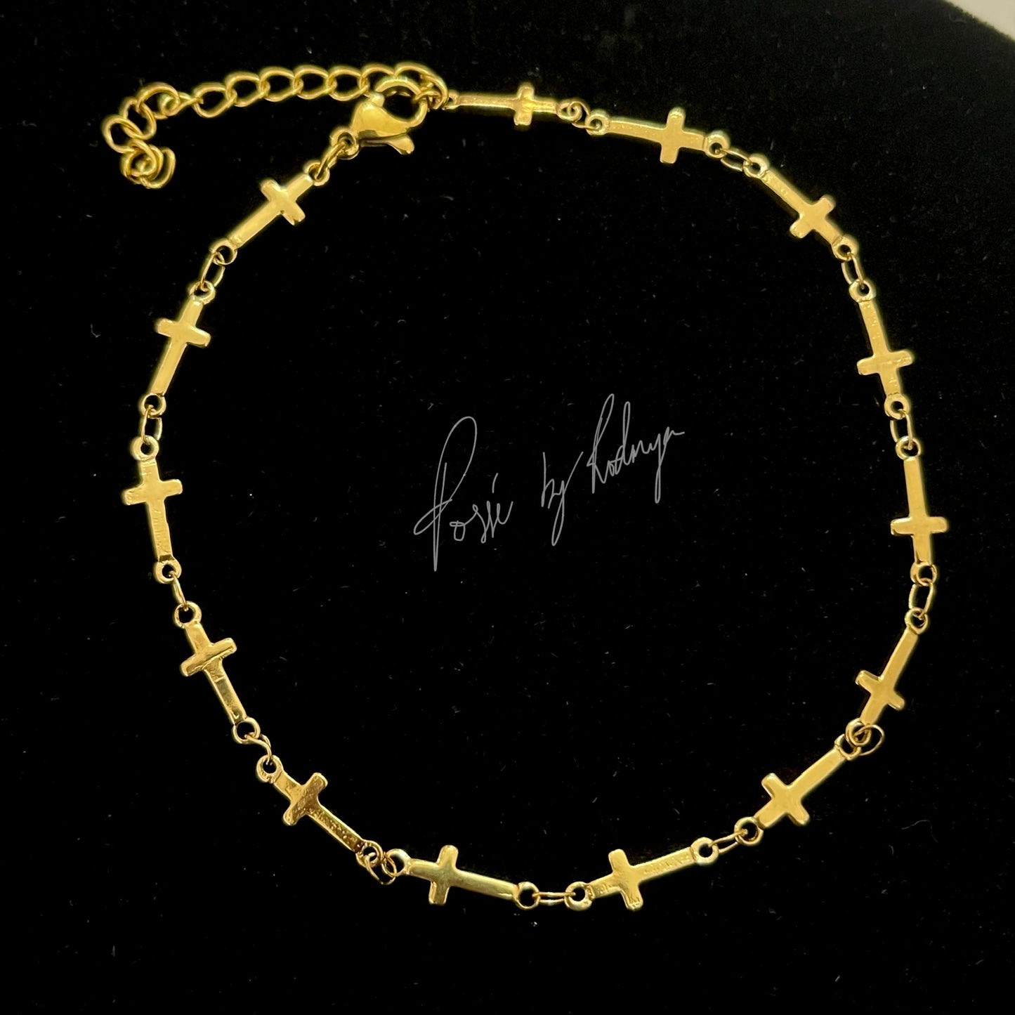 CROSSES Anklet