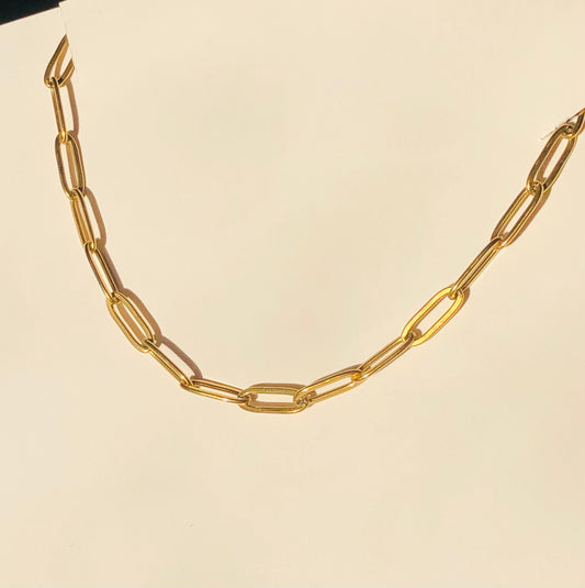SLENDER Paperclip Anklet