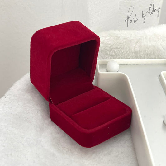 RED VELVET Ring Box