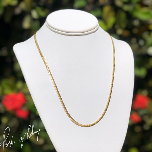 DIAMOND CUBAN Stainless Steel Chain